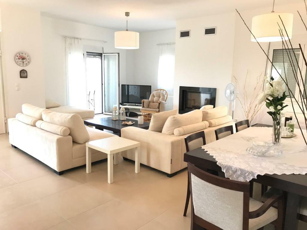 Villa Korais Luxury 3Br Apt With Sea View 塞萨洛尼基 外观 照片